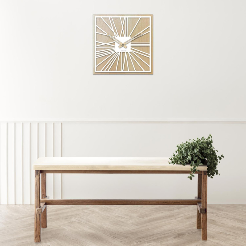 Drevené hodiny na stenu - JAVOR