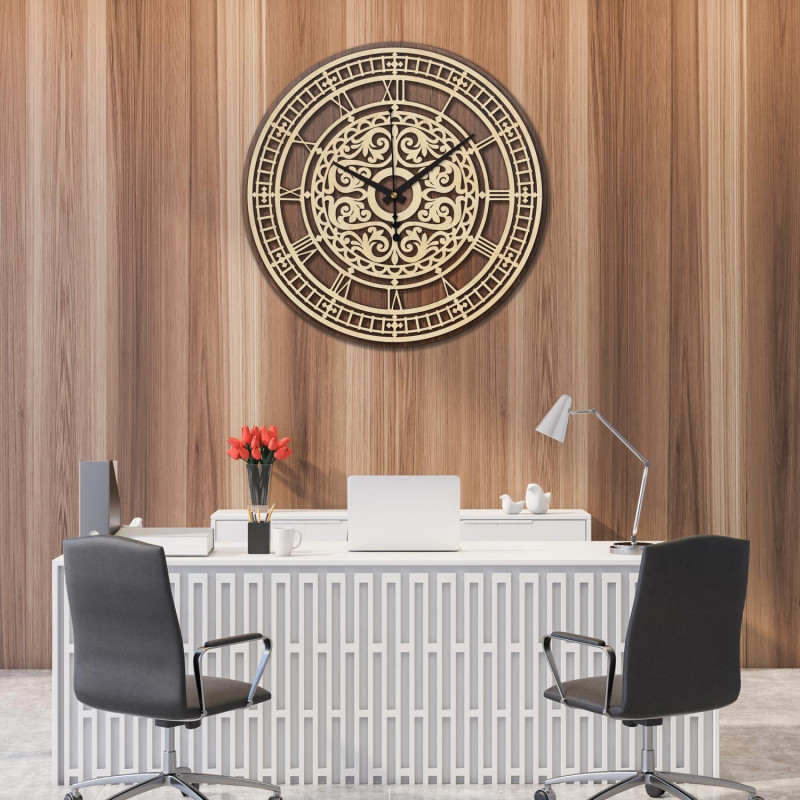 Elegantné drevené hodiny na stenu - Sentop |...