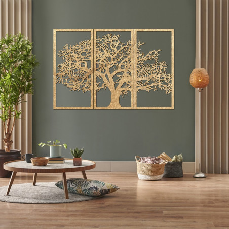 Drevený obraz na stenu 3 dielny Drevený obraz na stenu 3 dielny