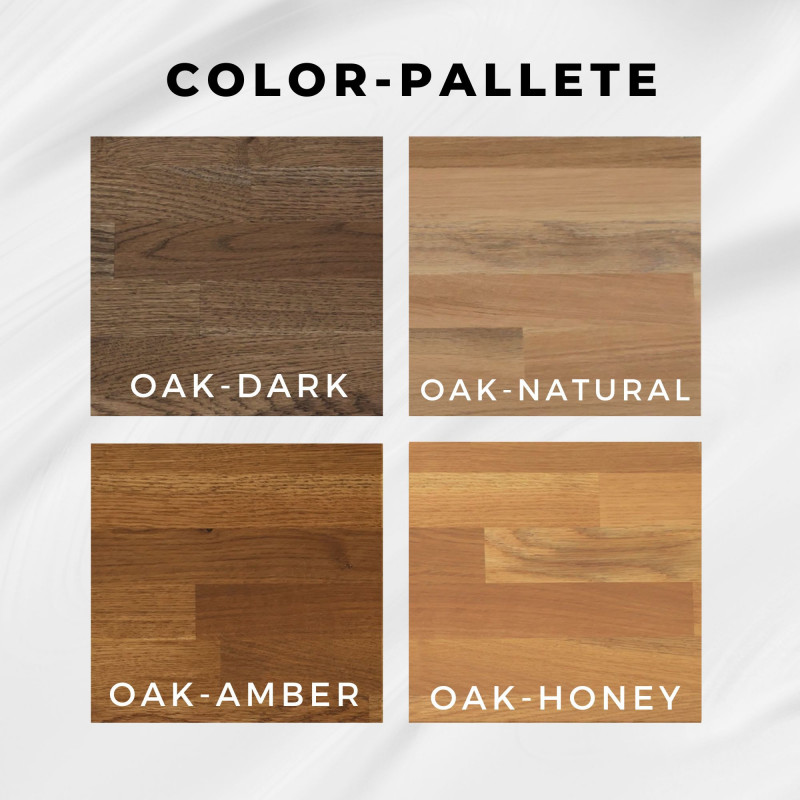 Hodiny na stenu z dubového dreva konáre - AFKOP