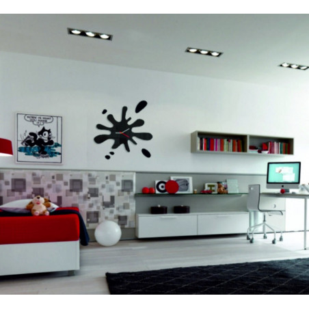 Rozmer hodín na stenu X-momo. Desingové nástenné hodiny z PMMA Rozmer hodín na stenu X-momo. Desingové nástenné hodiny z PMMA