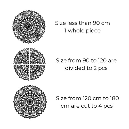 Drevená mandala na stenu – Elegantná Dekorácia pre Váš Domov
