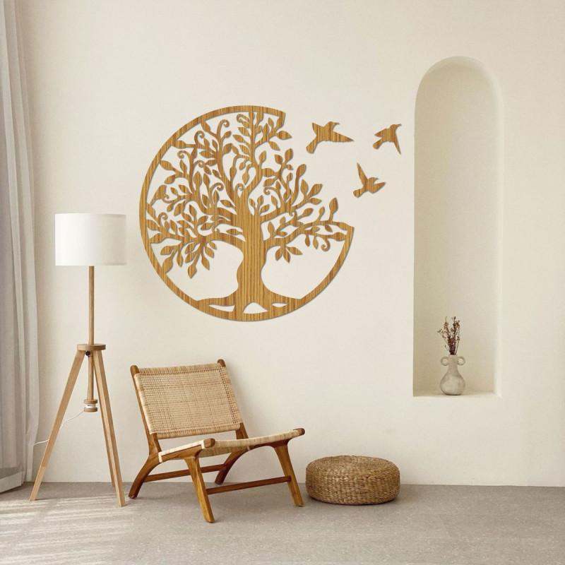 Obraz strom života s letiacimi vtákmi - HOVOJT