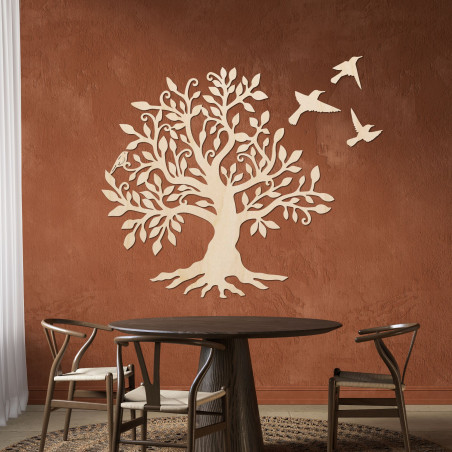 Drevený obraz - Harmónia prírody - SLOBODA