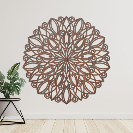 Mandala na stenu – symbol rovnováhy a krásy - REBUSS