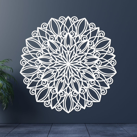 Mandala na stenu – symbol rovnováhy a krásy - REBUSS