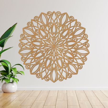 Mandala na stenu – symbol rovnováhy a krásy - REBUSS