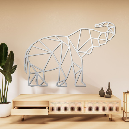 Obraz na stenu Geometrický tvar slona - FELVINA
