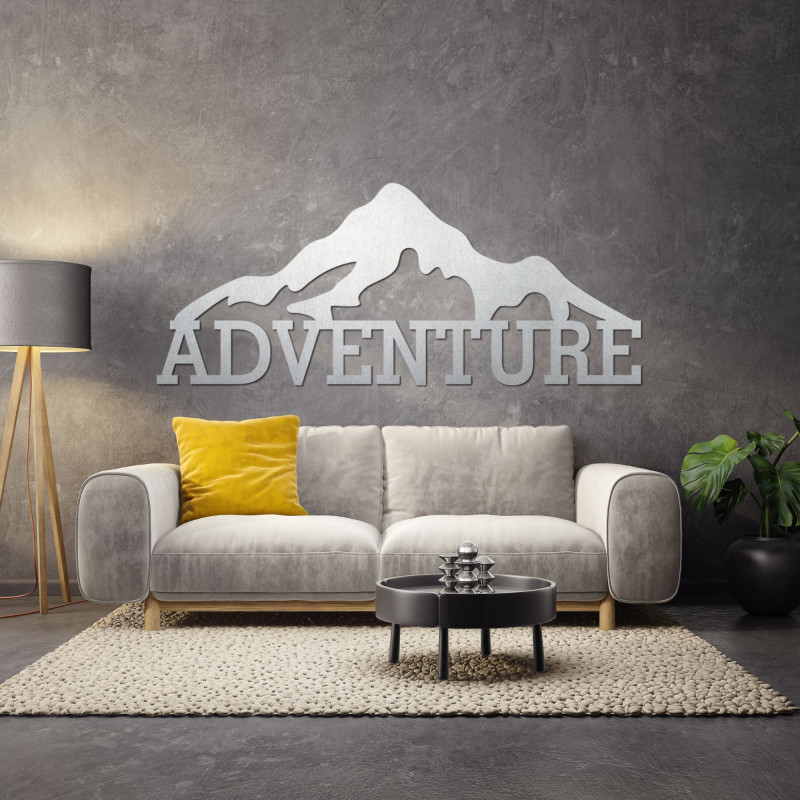 Vyrezávaný obraz z dreva - ADVENTURE