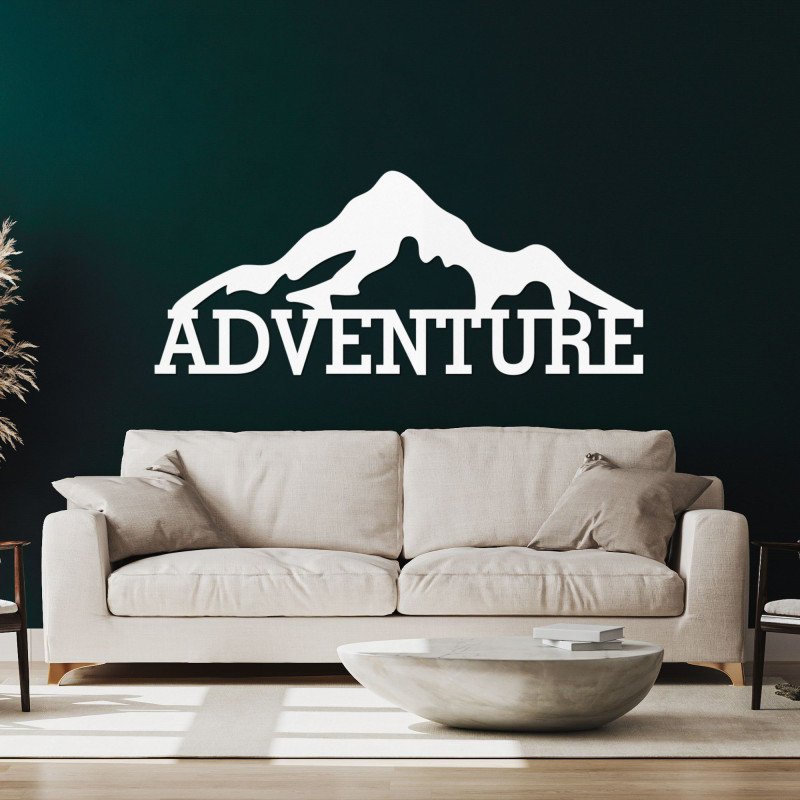 Vyrezávaný obraz z dreva - ADVENTURE