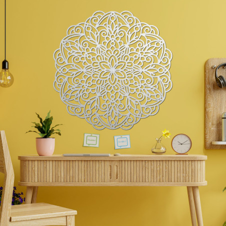 Drevená mandala, obraz na stenu - TERRONY