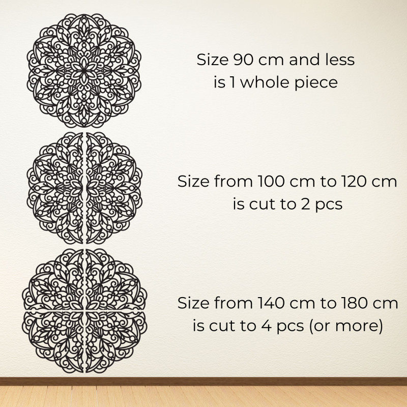 Drevená mandala, obraz na stenu - TERRONY