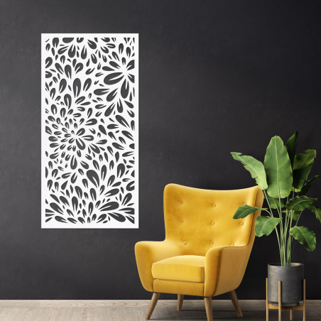 Drevený obraz na stenu kvet - ANIA