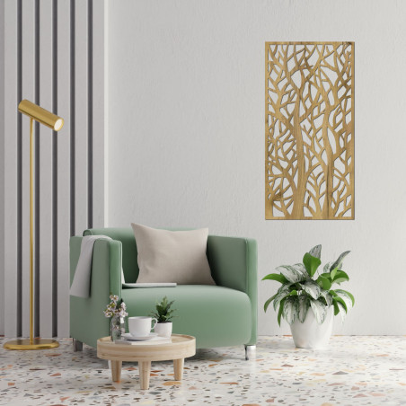 Dekoratívny panel obraz lesné siluety - MONY