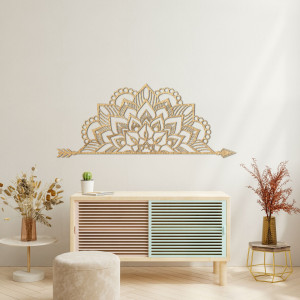 Mandala drevená na stenu - ARONGE 2