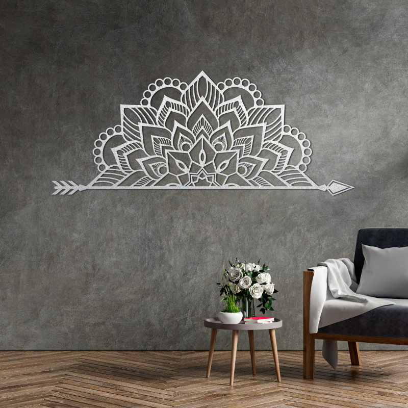 Mandala drevená na stenu - ARONGE