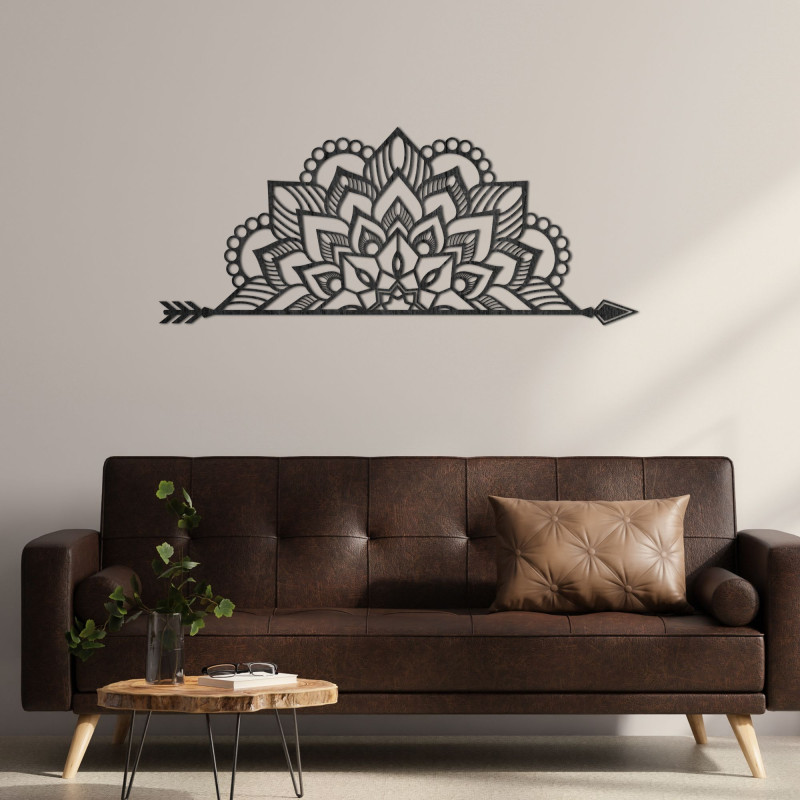 Mandala drevená na stenu - ARONGE