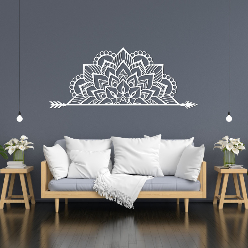 Mandala drevená na stenu - ARONGE