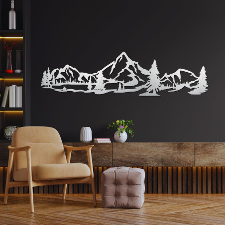 Drevená dekorácia na stenu les hôr - MONTIS Drevená dekorácia na stenu les hôr - MONTIS