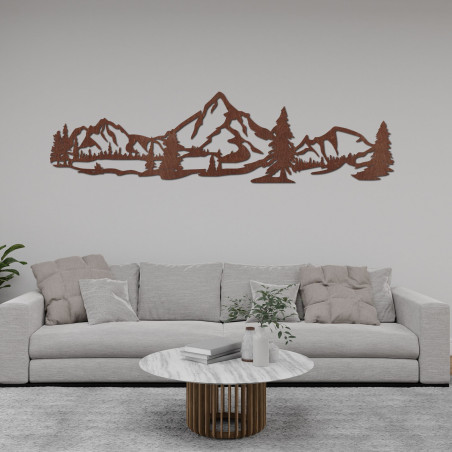 Drevená dekorácia na stenu les hôr - MONTIS Drevená dekorácia na stenu les hôr - MONTIS