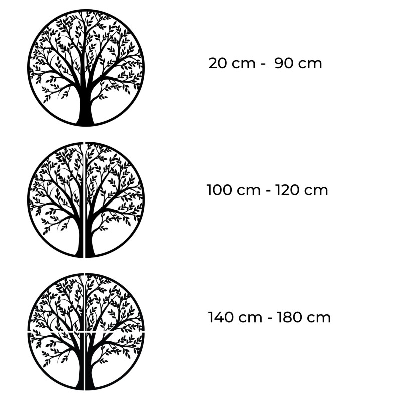 Drevený obraz na stenu strom života - LIGNUM