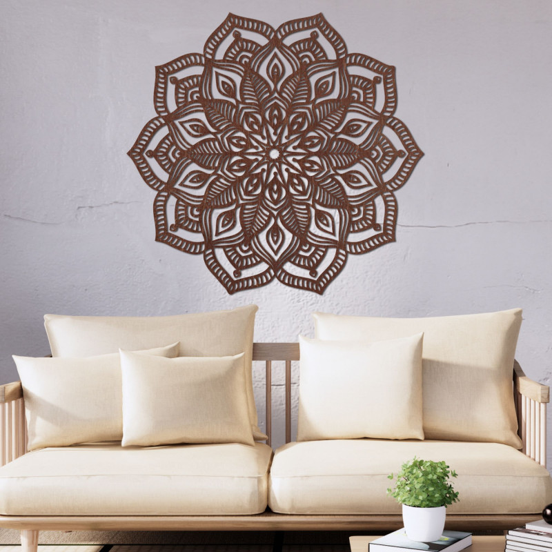 Drevená mandala na stenu - COUNESS