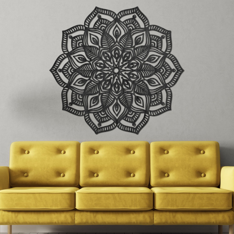 Drevená mandala na stenu - COUNESS