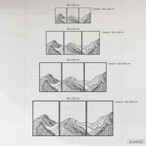 Hory elegantná drevená dekorácia - MAUTANIS 2
