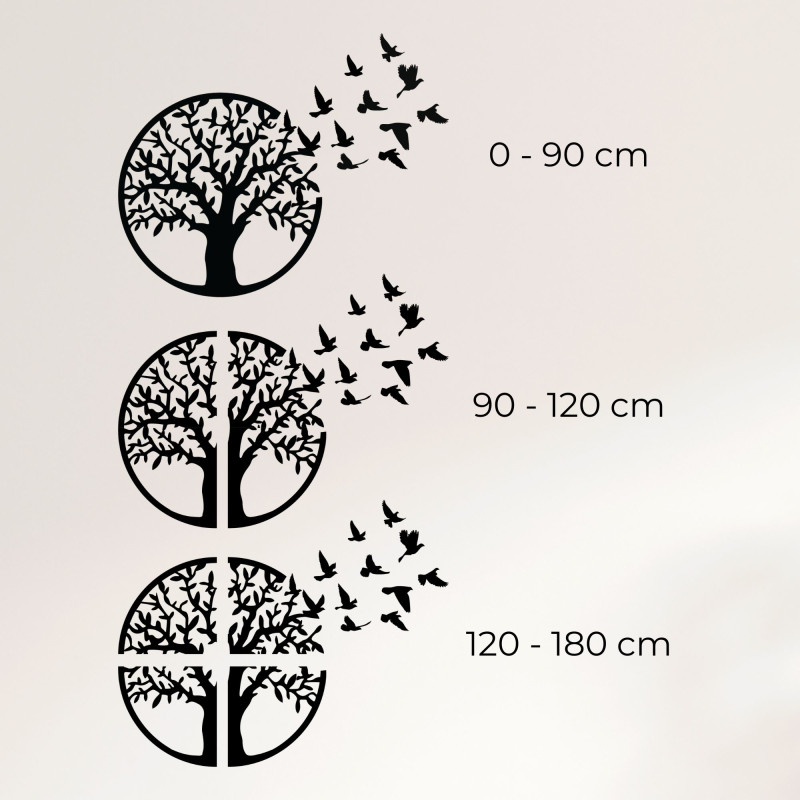 Drevený nástenný obraz Strom života: Rustikálny bytový dekoračný panel