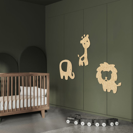 Drevené zvieratká do izby - ZOOTRO