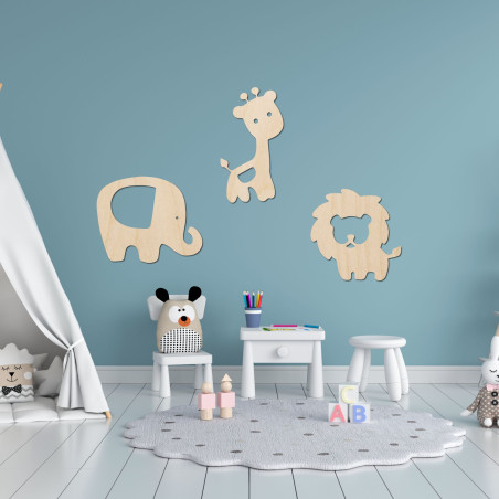 Drevené zvieratká do izby - ZOOTRO