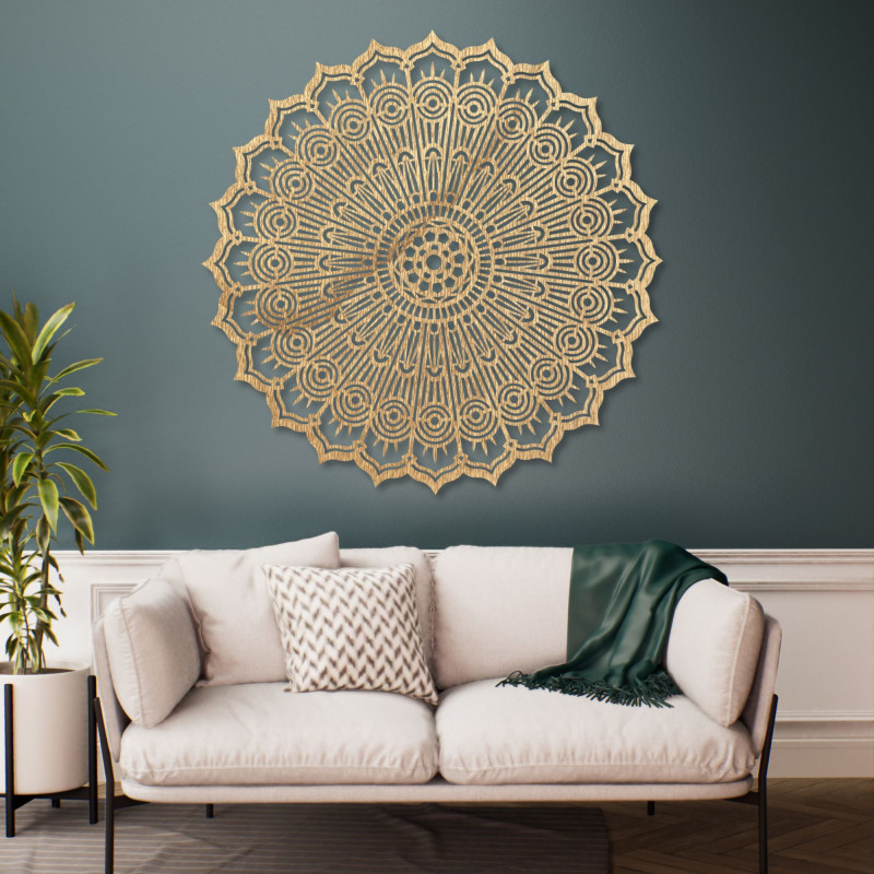Liečivá mandala na stenu - Elegantný nástenný dekor do vášho interiéru - LEER