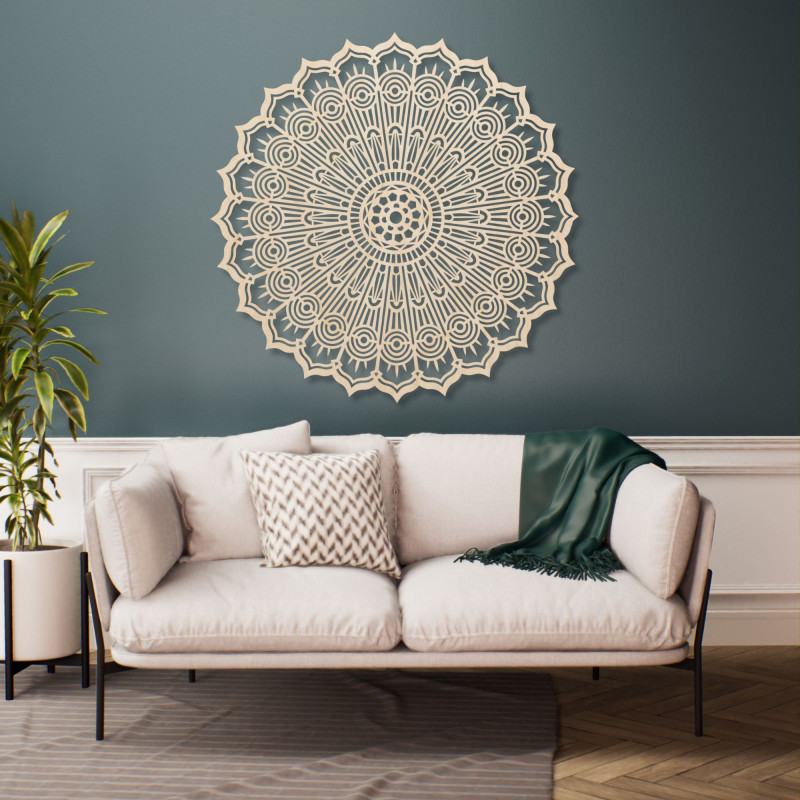 Liečivá mandala na stenu - Elegantný nástenný dekor do vášho interiéru - LEER