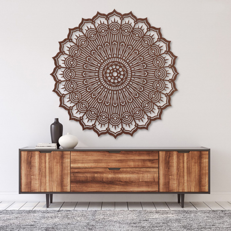 Liečivá mandala na stenu - Elegantný nástenný dekor do vášho interiéru - LEER