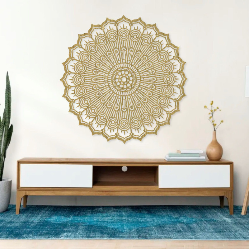 Liečivá mandala na stenu - Elegantný nástenný dekor do vášho interiéru - LEER