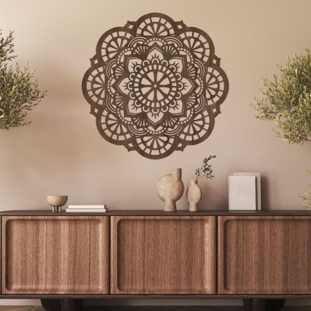 Nástenný drevený obraz mandala svetlo života - LUMEN Nástenný drevený obraz mandala svetlo života - LUMEN