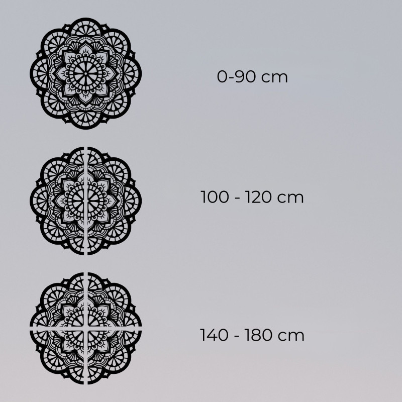 Nástenný drevený obraz mandala svetlo života -...