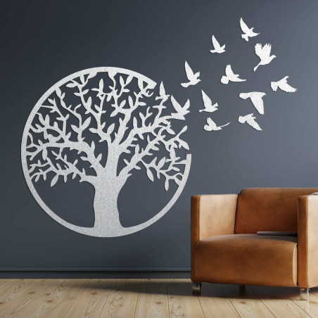 Obraz na stenu z dreva vtáčik Obraz na stenu z dreva vtáčik