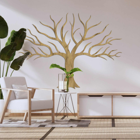 Drevený obraz na stenu so strom konáre