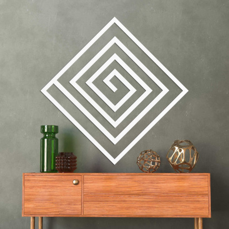 Drevená geometrická dekorácia - WOORTLE