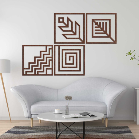 Štvordielny obraz na stenu - CHYCNOY