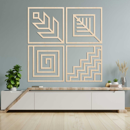 Štvordielny obraz na stenu - CHYCNOY