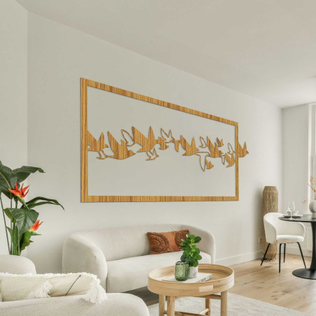 Moderný obraz na stenu vtáky aj biele - RODDO