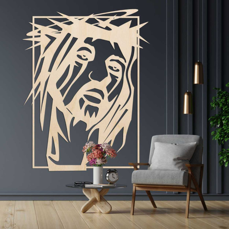 Dekorácia z dreva Ježiš Kristus - FEIGHTO