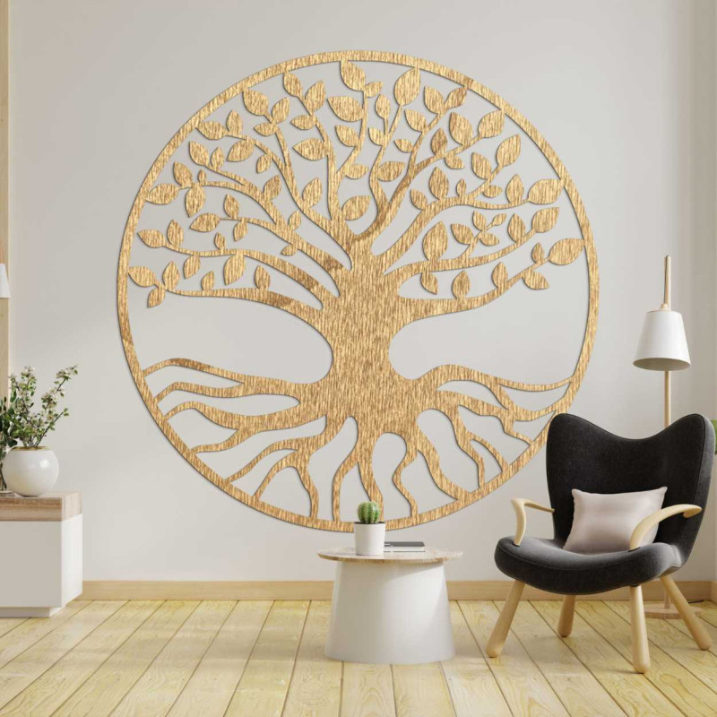 Drevený obraz na stenu dekorácia