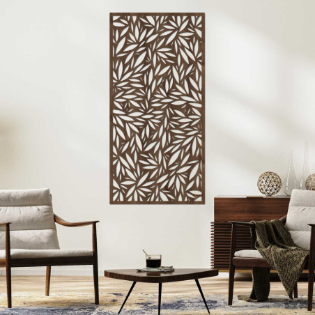 Detailný pohľad na dizajnový obraz s motívom listov Detailný pohľad na dizajnový obraz s motívom listov