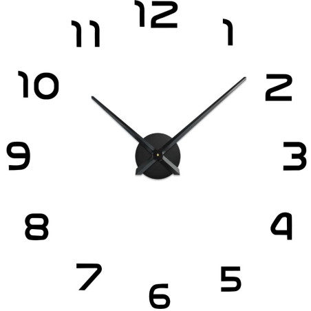 Nalepovacie 3D hodiny - NUMBEA