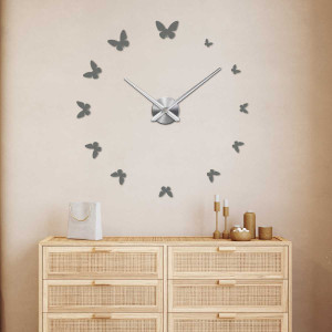 Nalepovacie nástenné hodiny,luxusné hodiny na stentu,plastové hodiny 2