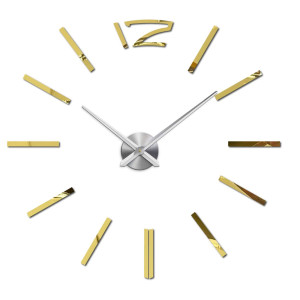 DIY hodiny s trojrozmerným dizajnom, ideálne pre nevidiacich a slabozrakých. 2