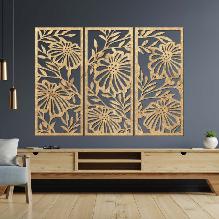 Ručne vyrezávaný drevený obraz – prírodná dekorácia Ručne vyrezávaný drevený obraz – prírodná dekorácia